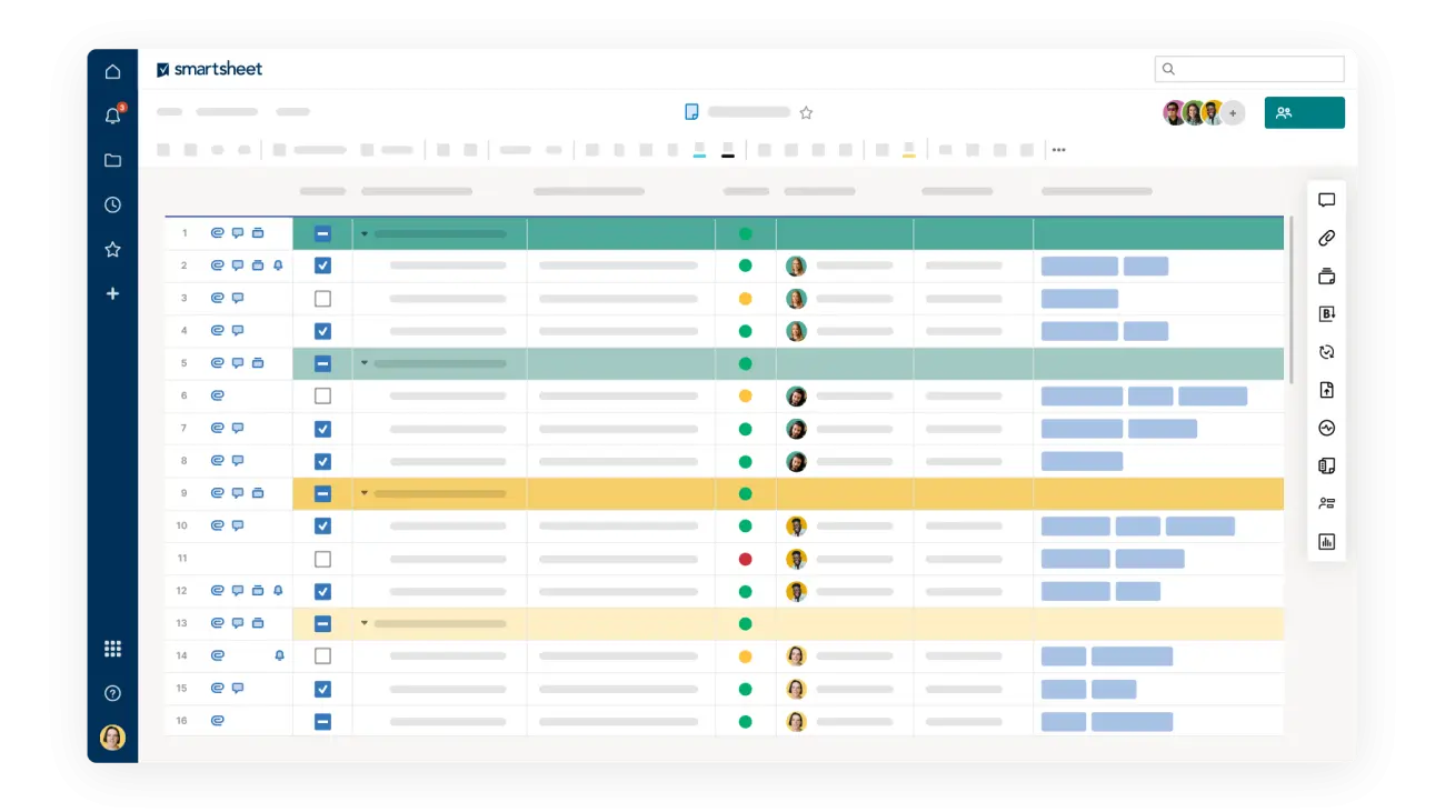 Smartsheet の自動化機能で繰り返しとなる煩雑な作業を自動化